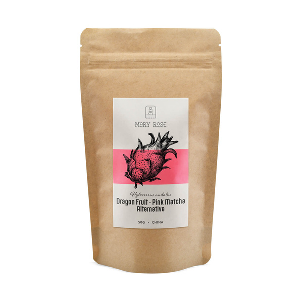 Mary Rose – Pink Matcha Alternative – Dragon fruit (pulver) 50 g