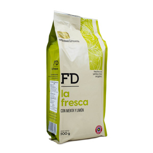 Fede Rico (FD) Menta Limon 0,5 kg 500 g - mint & lime yerba mate