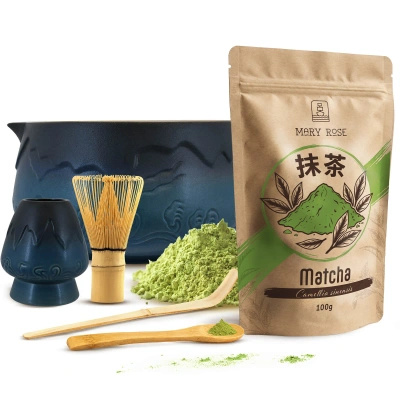 Sæt til brygning af matcha-te