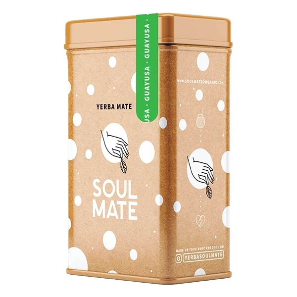 Yerbera – Metaldåse + Soul Mate Orgánica Guayusa 0,5 kg