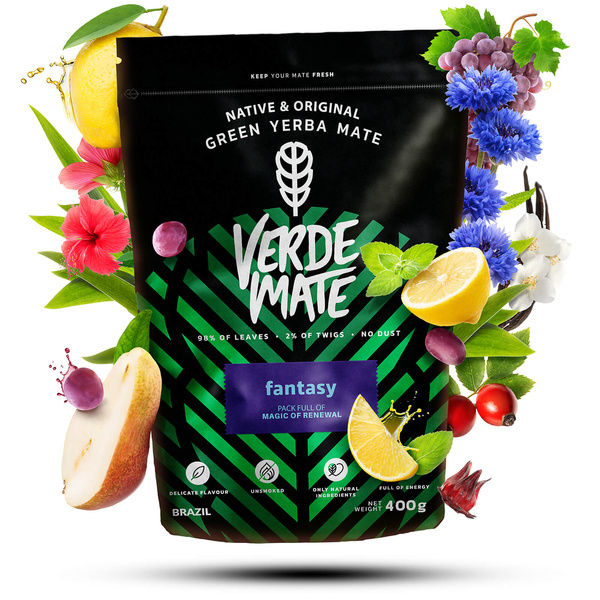 Yerba Mate Sæt Verde Mate Green 3x400g