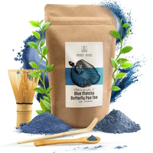 Sæt Blue Matcha + Chasen og Chashaku