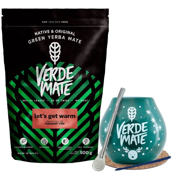 Yerba Verde Mate Let's Get Warm Vintersæt 500g