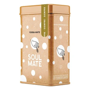 Yerbera – Metaldåse + Soul Mate Orgánica Siempre 0,5 kg