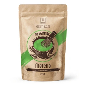 Gavesæt: premium-matcha + matchawan + bambustilbehør