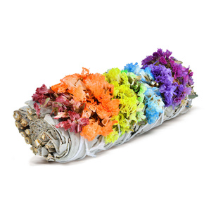 Gavesæt: Palo Santo 50 g + hvid salvie "Syv Chakraer"