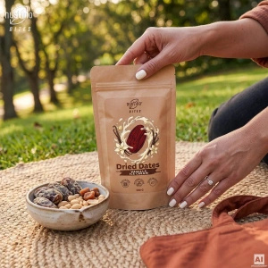 Nustino Bites – Tørrede Dadler – Vanilla Ice Cream 100 g