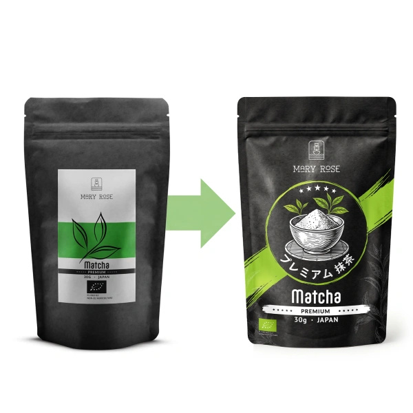 Gavesæt: japansk matcha i premiumkvalitet + matchawan + bambustilbehør