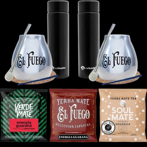 PREMIUM termokande yerba mate-sæt til par