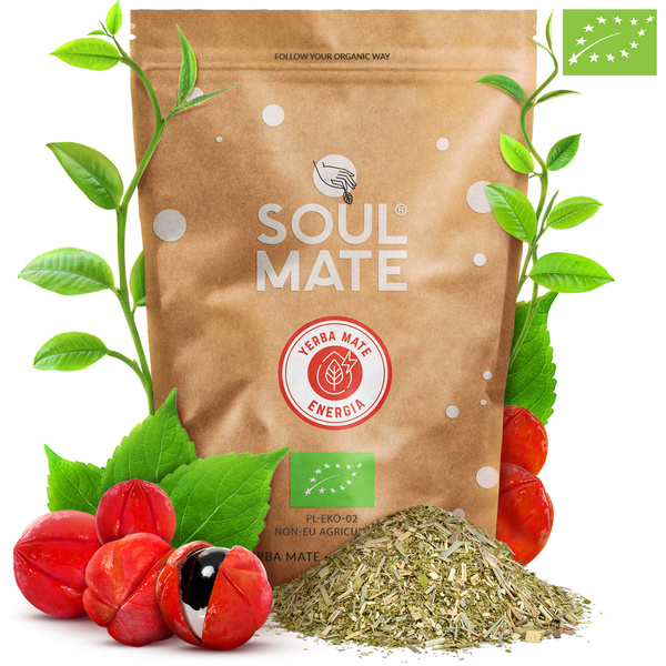 Yerba Mate-sæt til Par: Soul Mate 2x500g + 2x Kalabas + 2x Bombilla