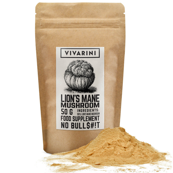 Vivarini – Lion’s Mane – Pindsvinesvamp 50 g