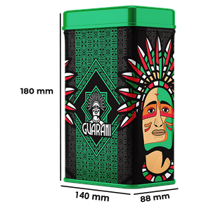 Yerbera – Metaldåse + Guarani Naranja 0,5 kg
