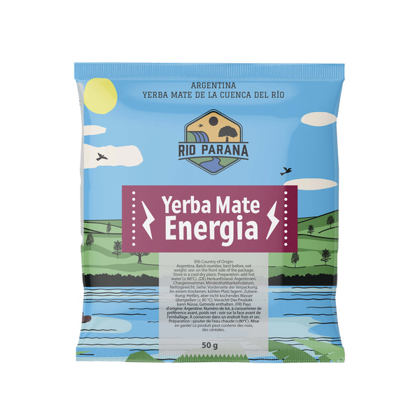 Yerba Mate-sæt: prøver 10x50g + Kalabas + Bombilla