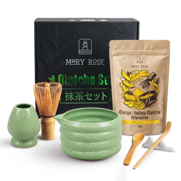 Gavesæt til at tilberede Yellow Matcha