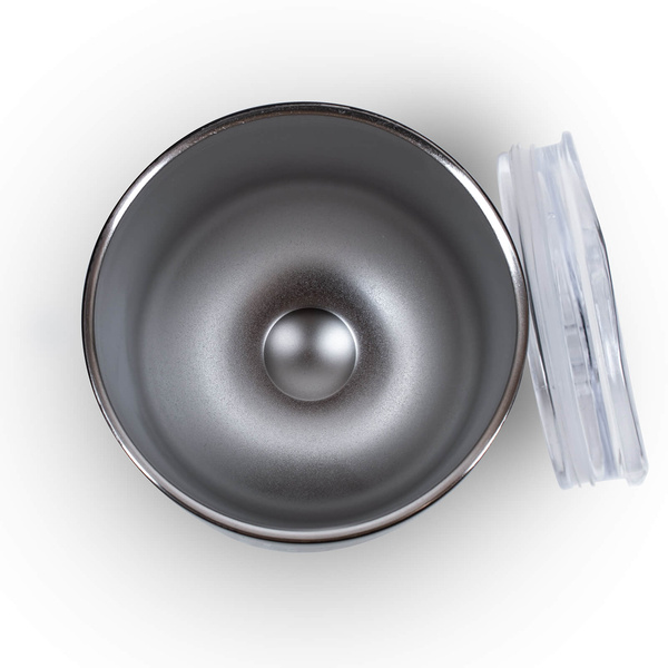 TermoLid – termokop til yerba mate med låg – Verde Mate (sort) – 350 ml