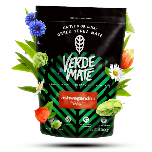 Yerba Mate Verde Mate-sæt: Ashwagandha + Pumpkin Spice