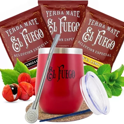 Yerba Mate startsæt El Fuego TermoLid