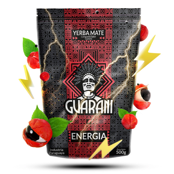 Yerba Mate-sæt Guarani Maracuya 500g + Guarani Energia 500g