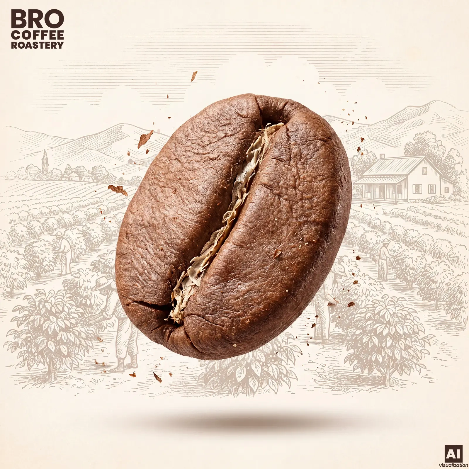 Robustabønner - Bro Coffee Roastery Pure Crema