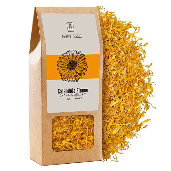 Mary Rose - Calendula-blomst (kronblade) 10 g