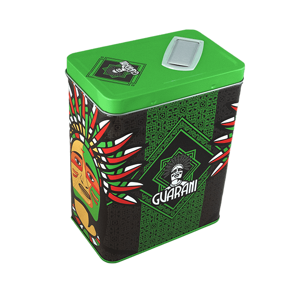 Yerbera – Metaldåse + Guarani Naranja 0,5 kg