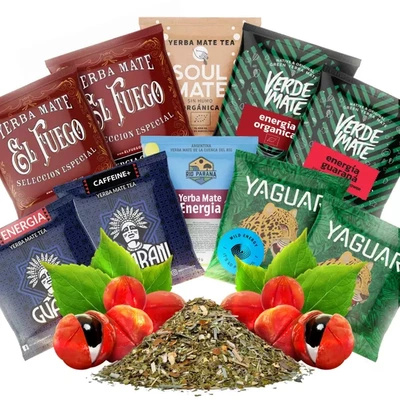 Yerba Mate BEDST TIL START 10x50g MEST KRAFTIG