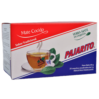 Pajarito traditionel i teposer 20x3g