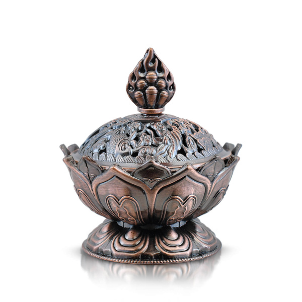 Røgelsesholder Lotus (kiste)