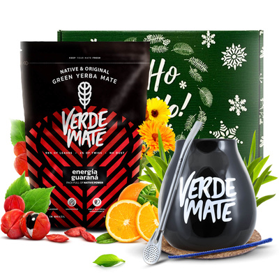 Gavesæt Yerba Mate Verde Mate Energia 0,5kg