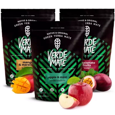 Yerba mate-sæt Verde Mate Grøn frugtagtig 3x500 1,5 kg