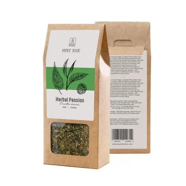 Mary Rose - Grøn te Herbal Passion - 50 g