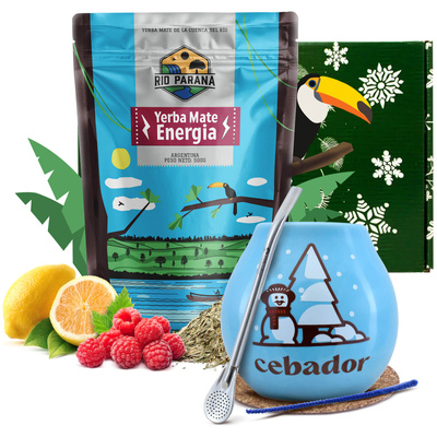 Gavesæt Yerba Mate Rio Parana Energia 0,5kg