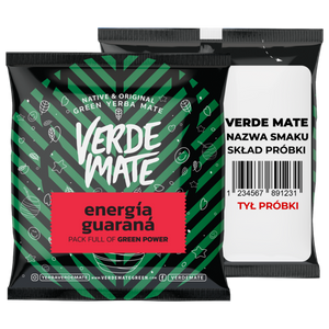 Sæt Yerba Mate Green 500g Kalabas Bombilla 10x50g