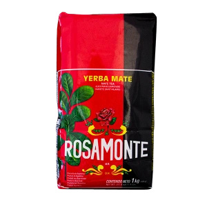 Yerba Mate Elaborada-sæt: El Fuego 1kg + Rosamonte 1kg
