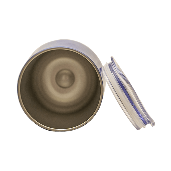 TermoLid – termokop til yerba mate med låg – Soul Mate (hvid) – 350 ml