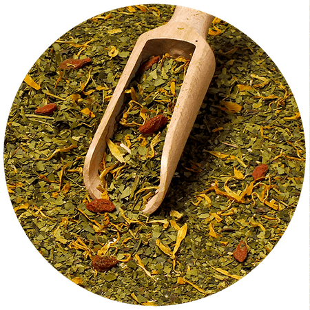 Analogt termometer + yerba mate 50g