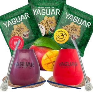 Yerba Mate-sæt til par Yaguar-frugt