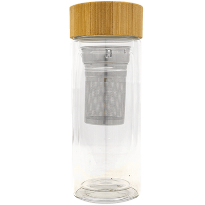 Mate to Go - glastermokande med infuser - 300 ml