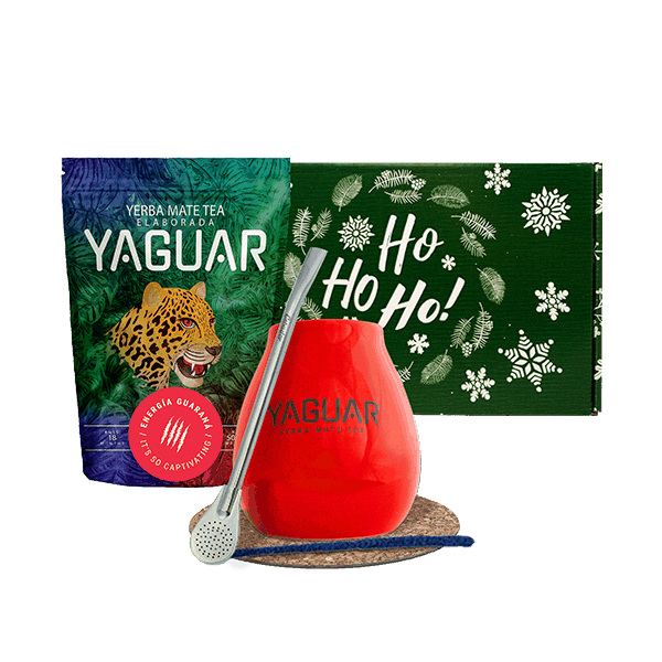 Gavesæt Yerba Mate Yaguar Energia 0,5kg