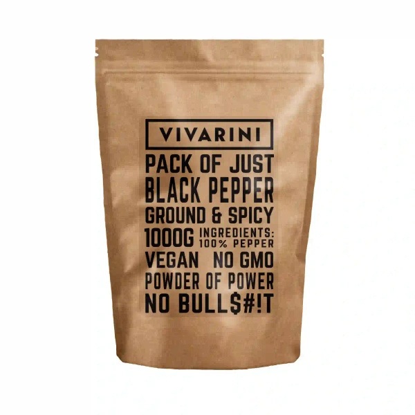 Vivarini - Sort peber (formalet) 1kg