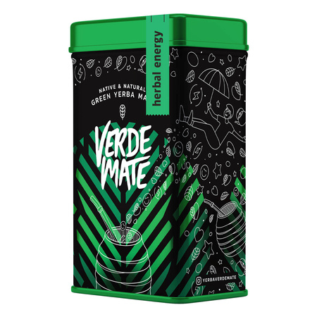 Yerbera - dåse + Verde Mate Green Herbal Energy 0,5 kg 