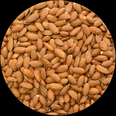 17 x Naturlige mandler (mørke) 1 kg