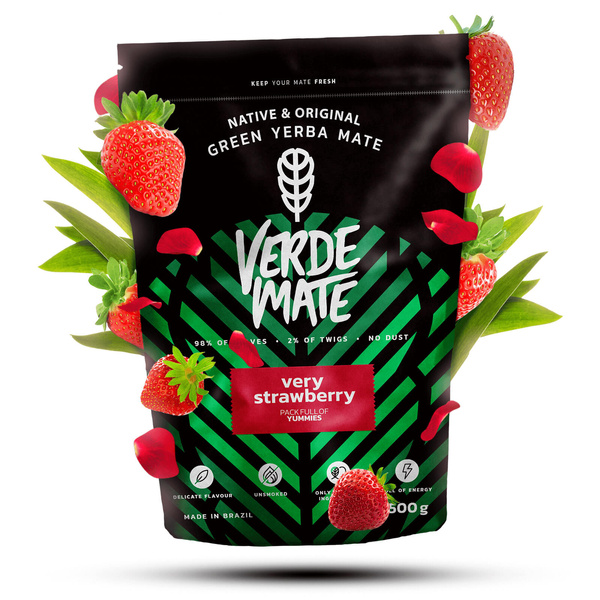 Yerba Mate Sæt Verde Mate 500g Kalabas + Bombilla