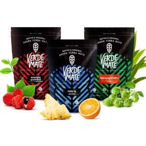 Yerba Mate Verde Mate-frugtsæt 3x500g