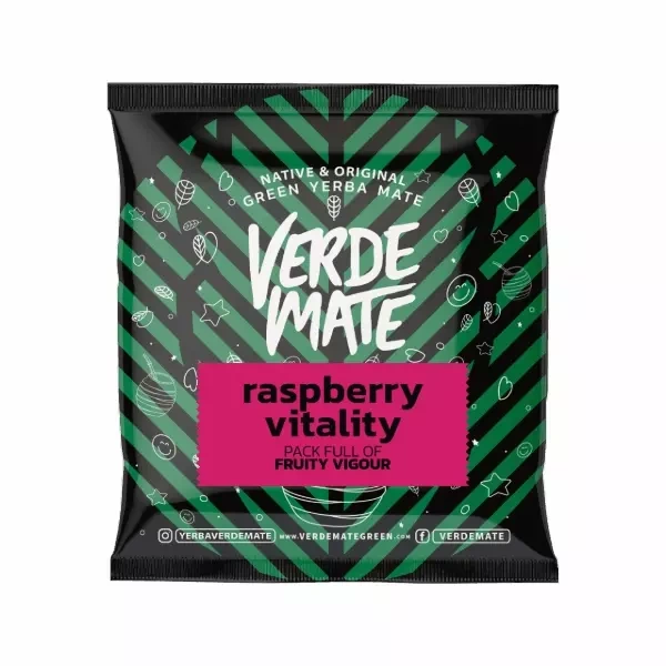 Verde Mate Raspberry Vitality - packaging
