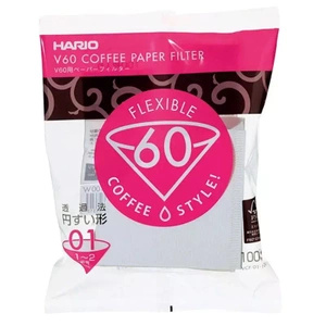 Papirfiltre til Hario V60-01 dripper (100 stk.)