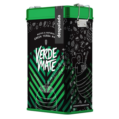 Yerbera – Metaldåse + Verde Mate Green Despalada 0,5 kg