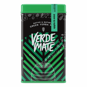 Yerbera – Metaldåse + Verde Mate Green Apple & Mint 0,5 kg
