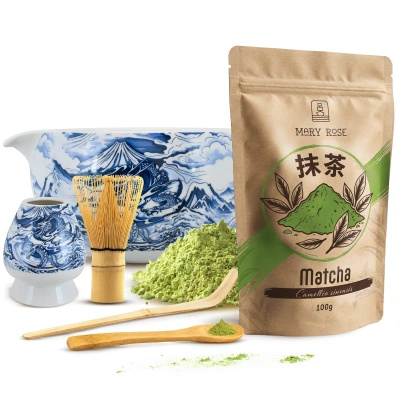 Sæt til brygning af matcha-te