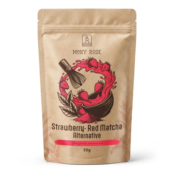 Sæt med farverige matchaer: Red Matcha + White Matcha